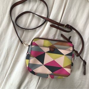 Fossil crossbody bag, EUC
